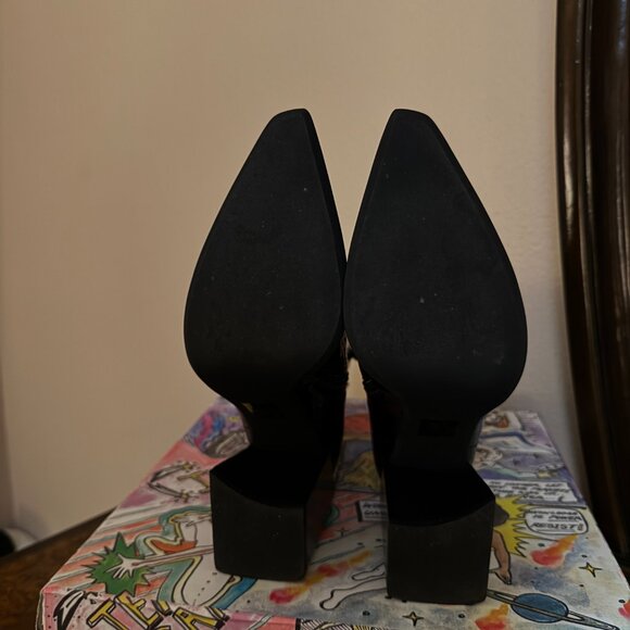 Jeffrey Campbell LA-SIREN PATENT Boots - NEW WITH BOX - Picture 12 of 13